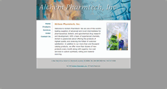 Desktop Screenshot of alchempharmtech.com
